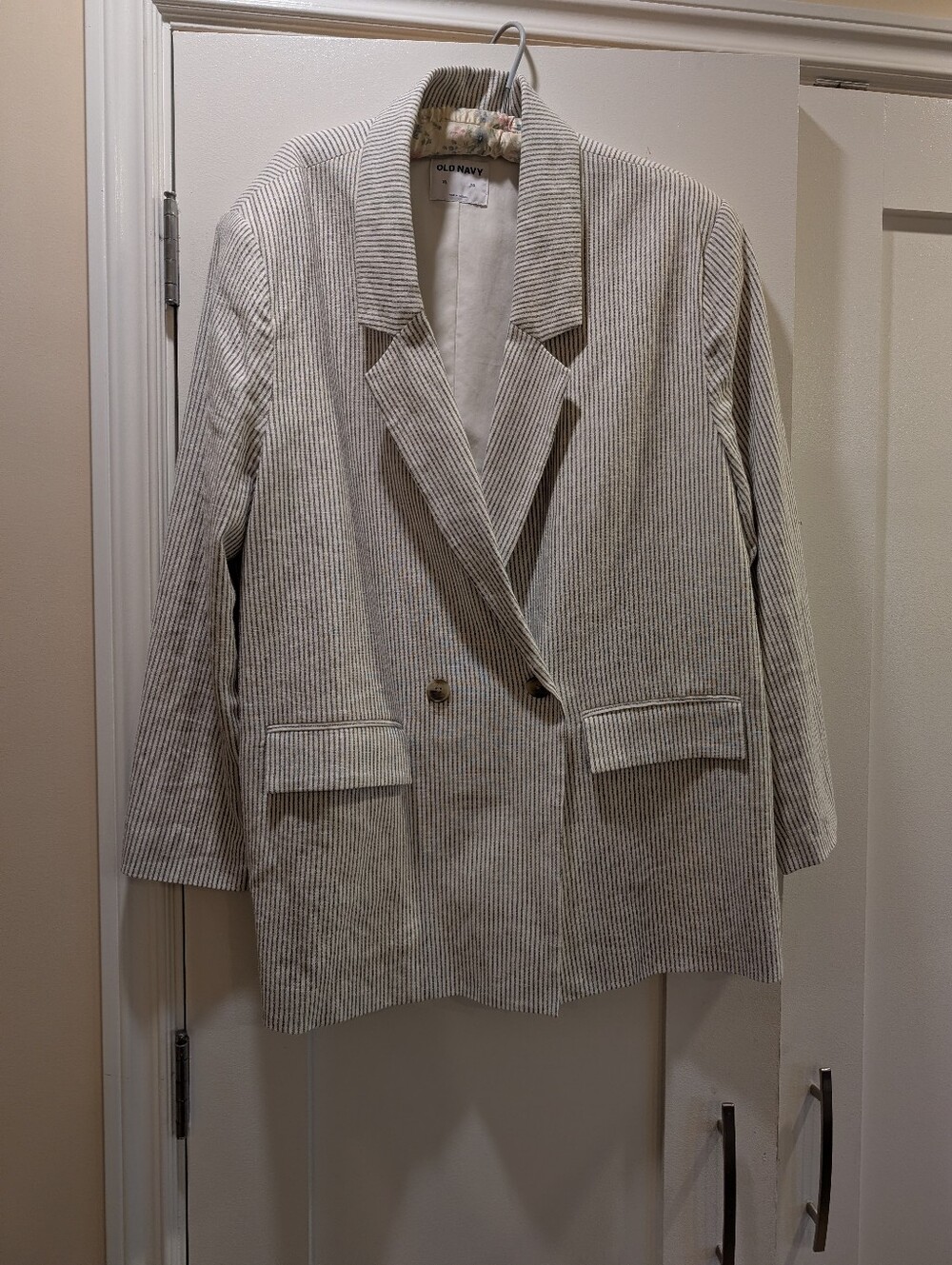 Old Navy Linen Blend Blazer,XL